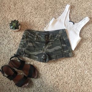 Low Rise Camouflage Short